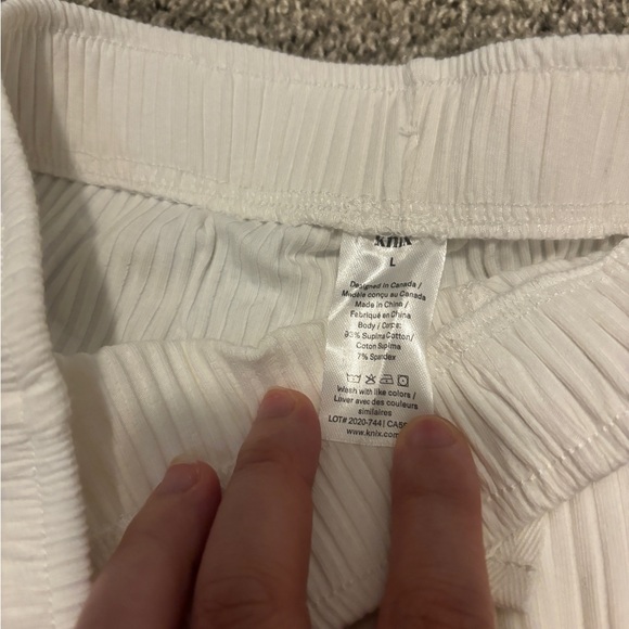 Knix Pima Cotton Lounge Shorts - size L - Picture 2 of 6